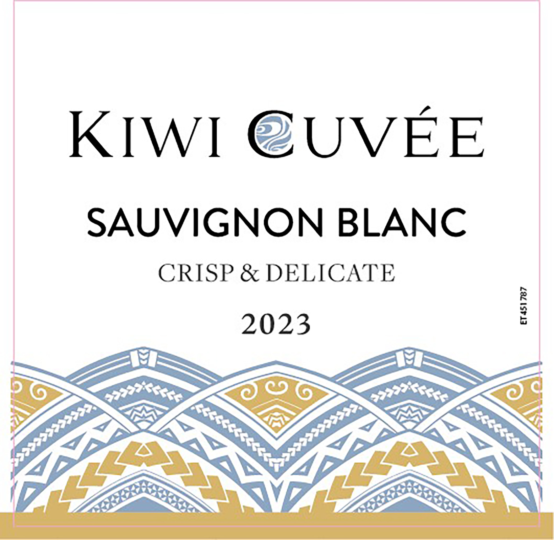 TABC label artwork for Kiwi Cuvee Sauvignon Blanc