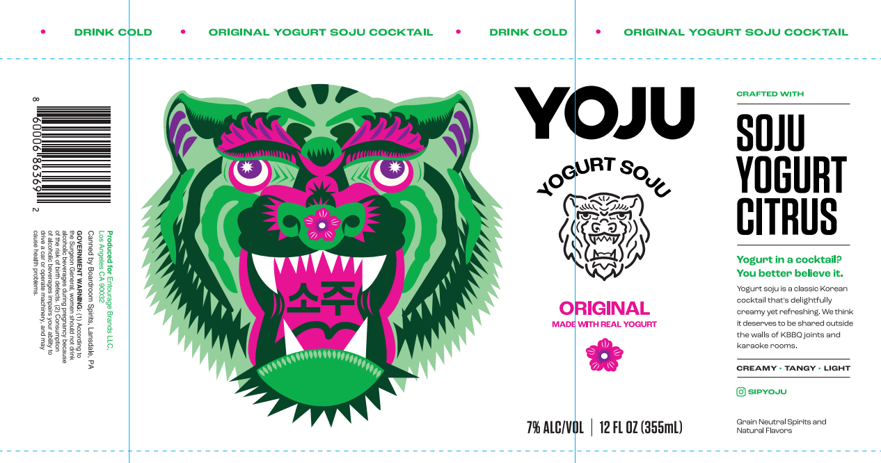 TABC label artwork for YOJU Original
