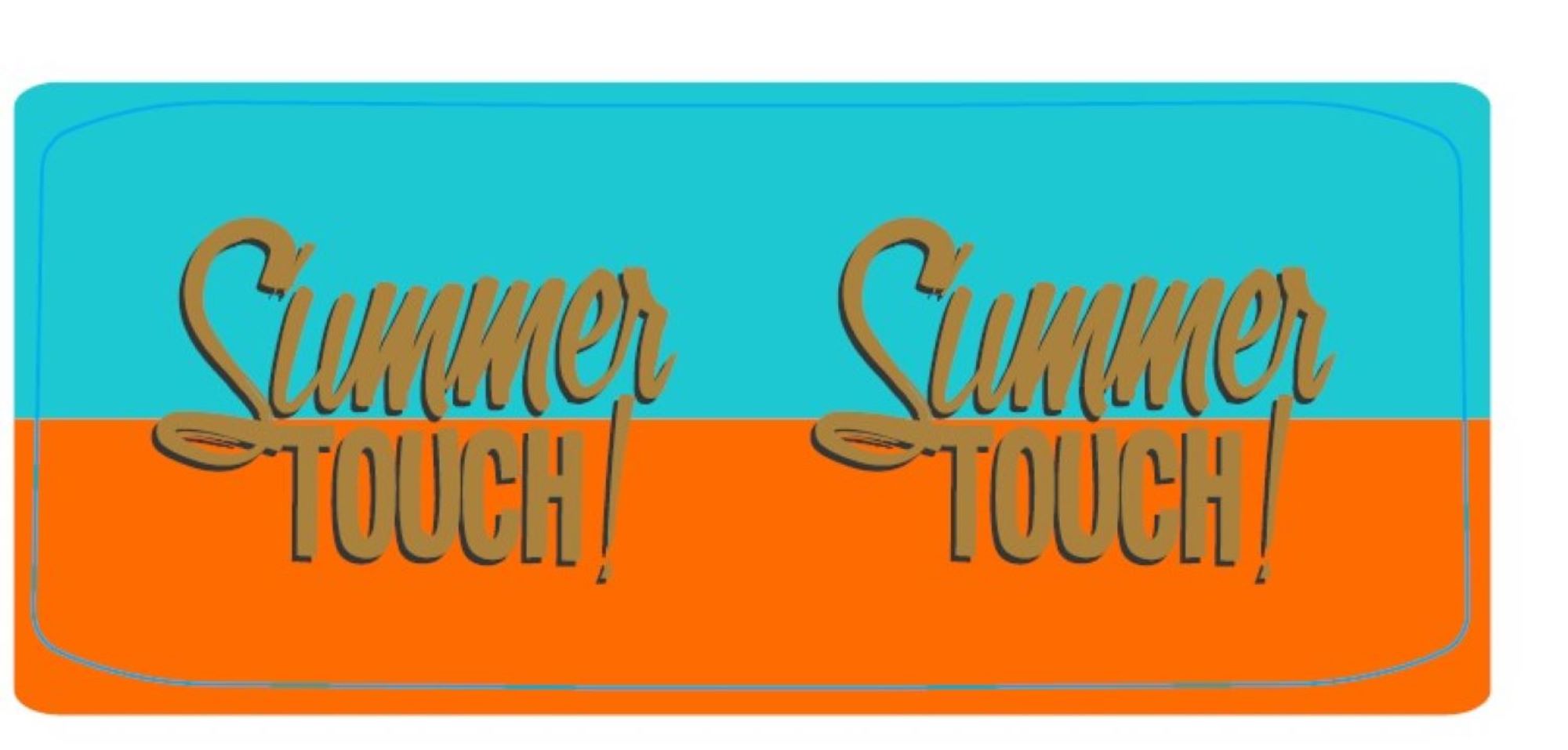TABC label artwork for Summer Touch Peach