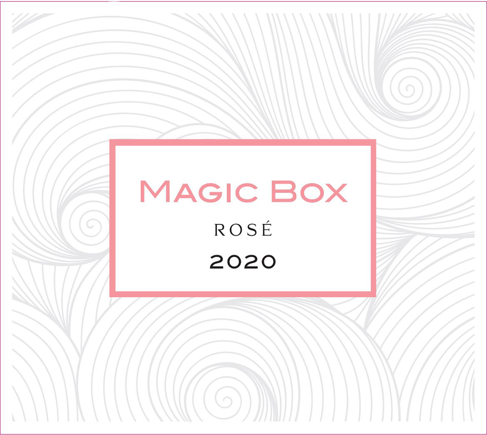 TABC label artwork for Magic Box Rose