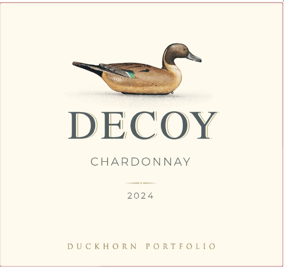 TABC label artwork for Decoy Chardonnay California
