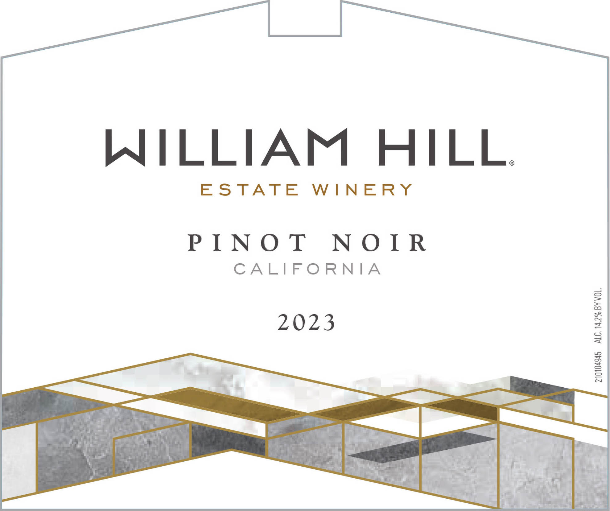 TABC label artwork for William Hill Pinot Noir California
