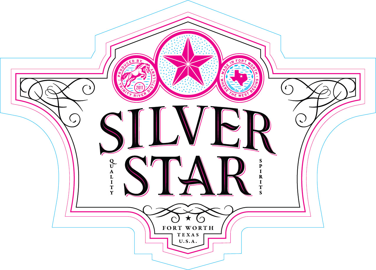 TABC label artwork for Silver Star Texas Whiskey
