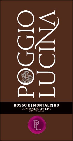 TABC label artwork for Poggio Lucina Rosso di Montalcino