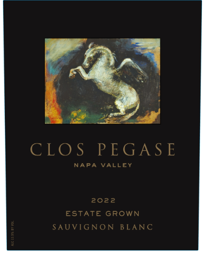 TABC label artwork for Clos Pegase Sauvignon Blanc Estate Grown Napa Valley