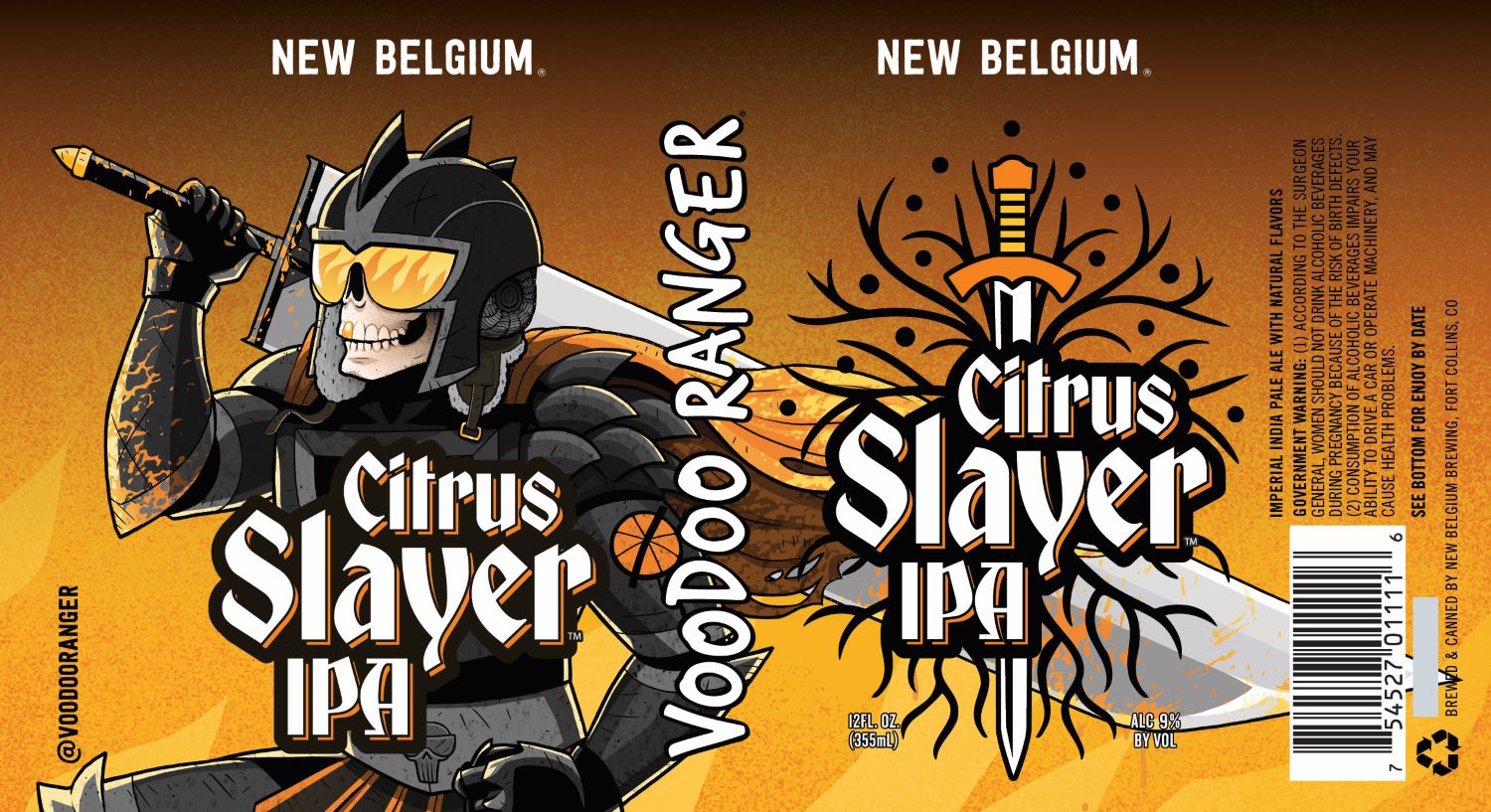 TABC label artwork for VOODOO RANGER CITRUS SLAYER IPA