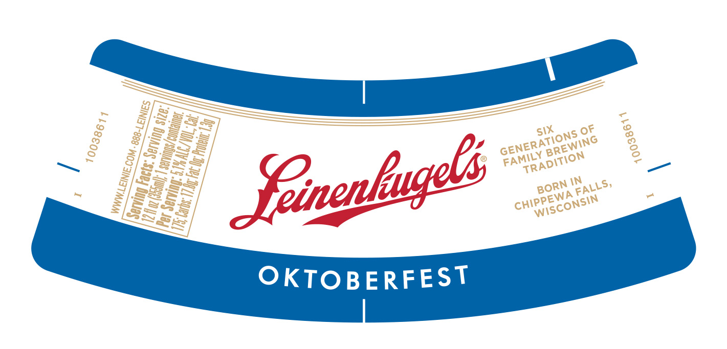 TABC label artwork for Leinenkugel's Oktoberfest