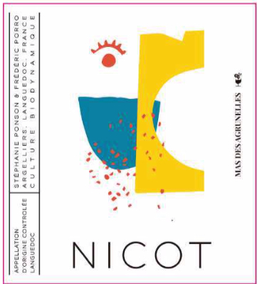 TABC label artwork for Nicot Rouge