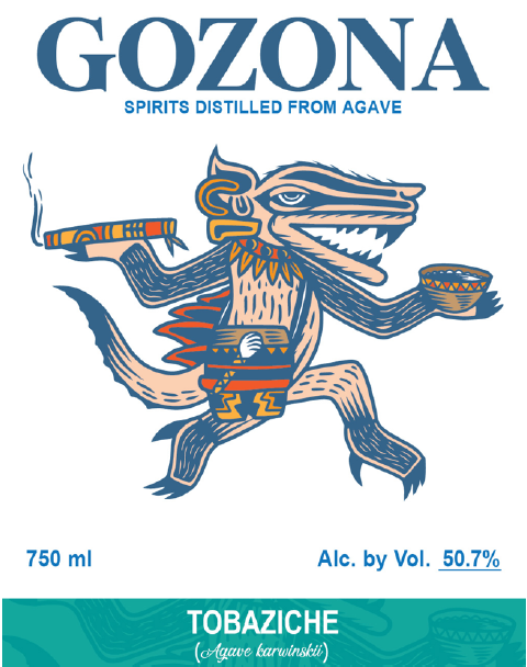 TABC label artwork for GOZONA TOBASICHE (AGAVE KARWINSKII)