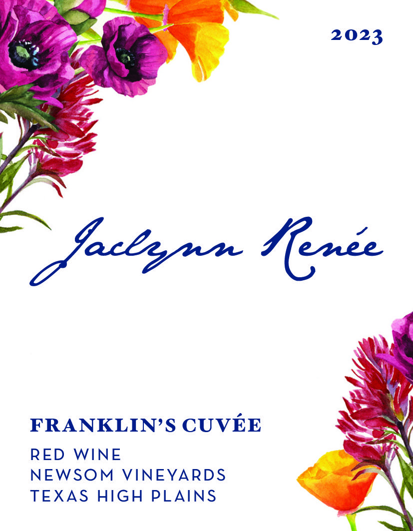 TABC label artwork for JACLYNN RENEE FRANKLIN'S CUVEE RED