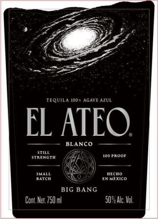 TABC label artwork for El Ateo Still Strength Blanco