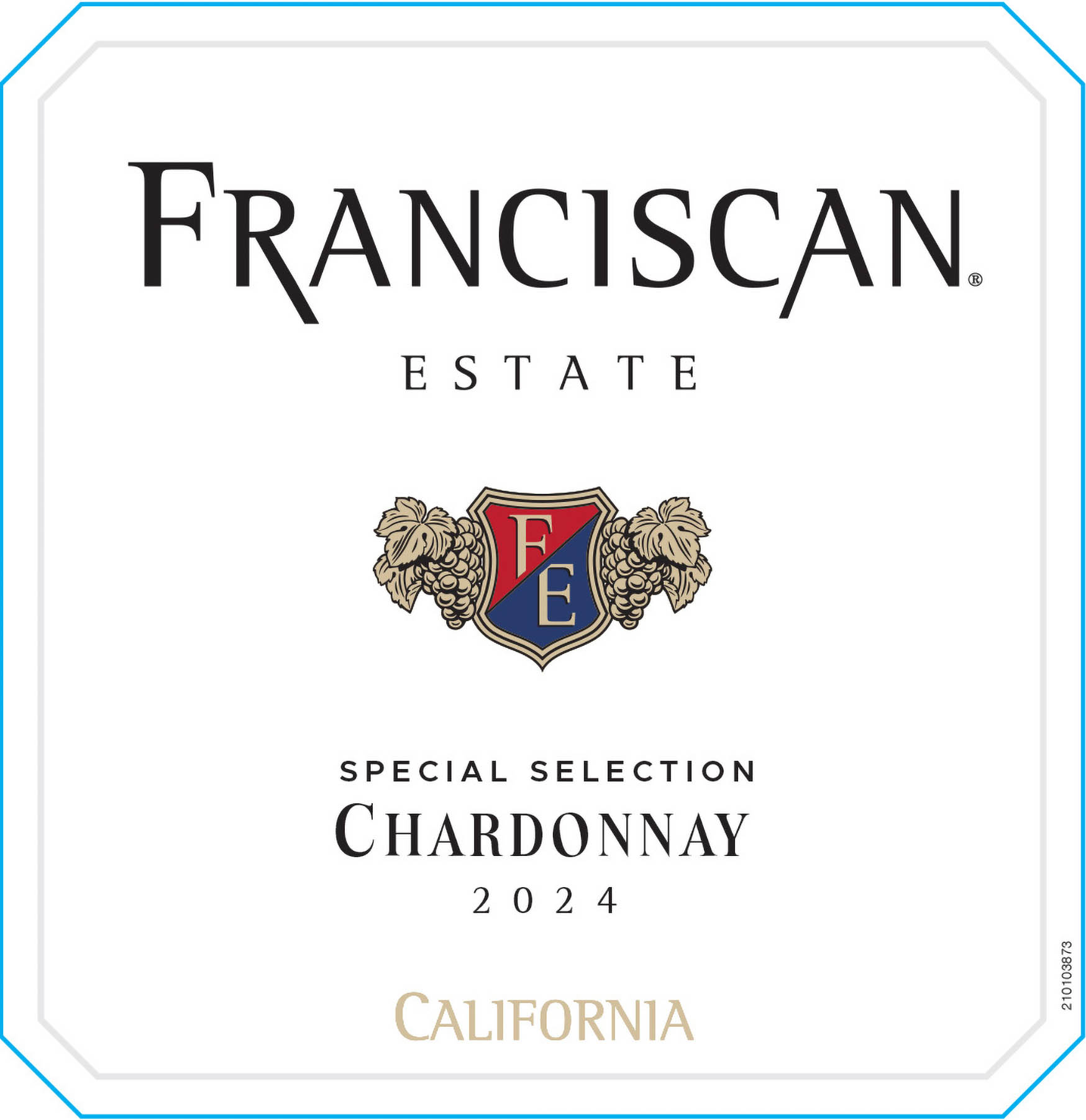 TABC label artwork for Franciscan Chardonnay Special Selection California