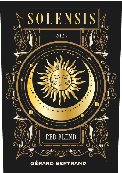 TABC label artwork for Gerard Bertrand Solensis Pays d'Oc Red Blend