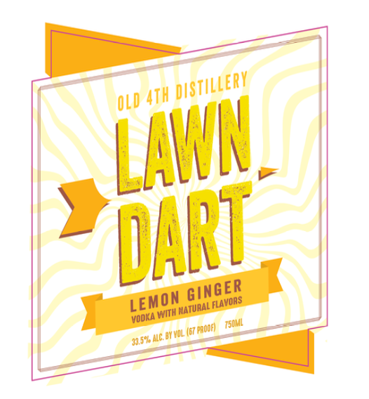 TABC label artwork for Lawn Dart