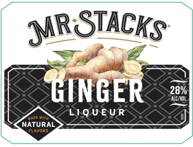 TABC label artwork for MR STACKS GINGER