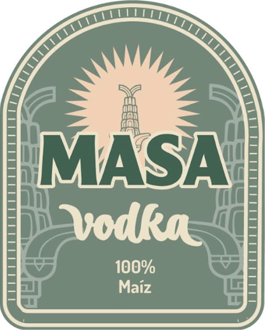 TABC label artwork for MASA Vodka