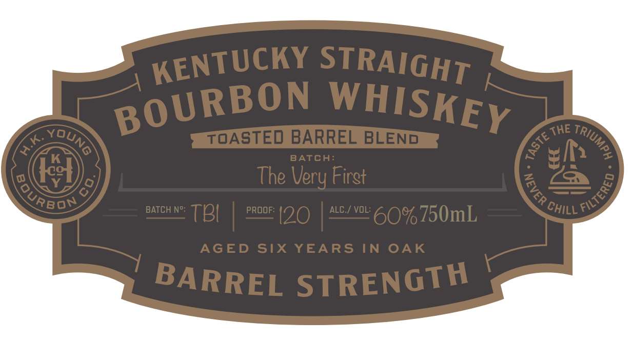 TABC label artwork for H.K. Young Toasted Barrel Blend