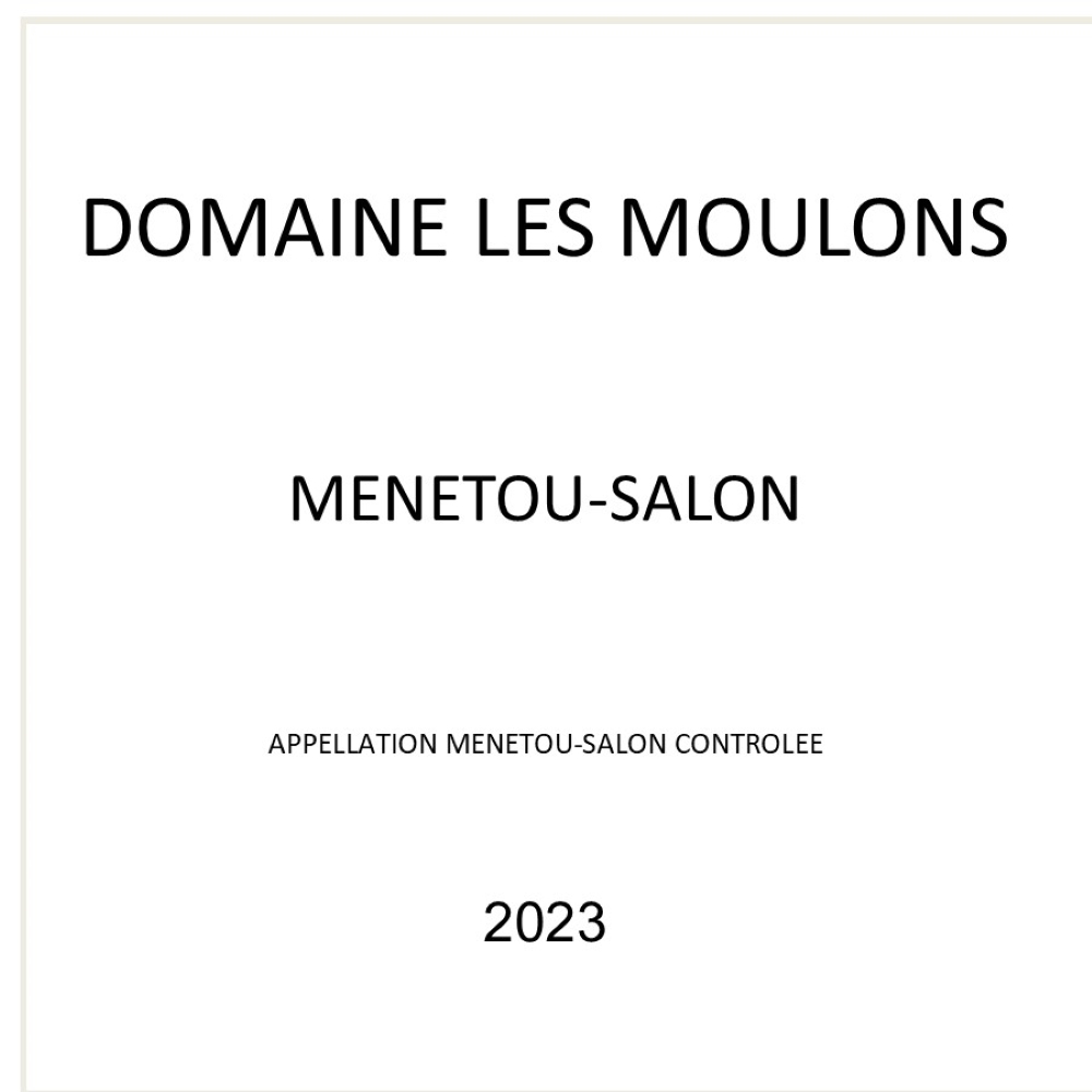 TABC label artwork for DOMAINE LES MOULONS RED MENETOU-SALON