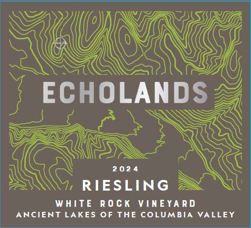 TABC label artwork for Echolands Riesling