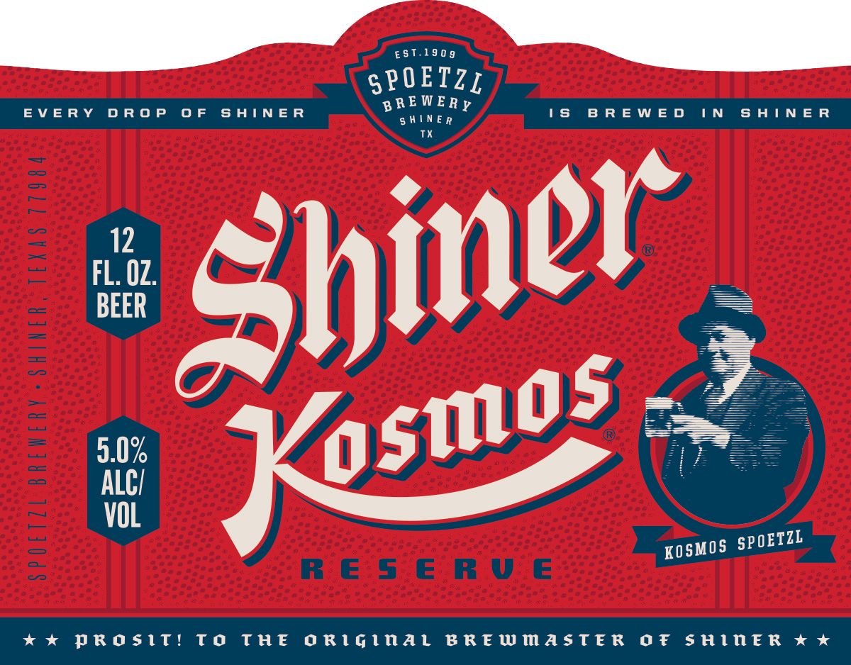 TABC label artwork for Shiner Kosmos Reserve