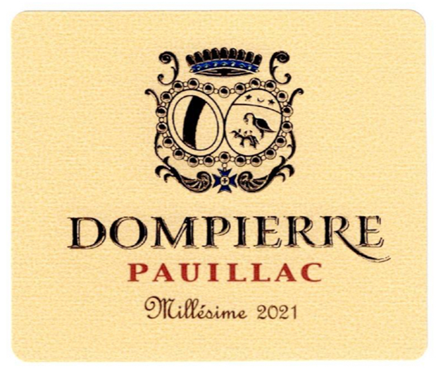 TABC label artwork for CHATEAU DOMPIERRE DOMPIERRE