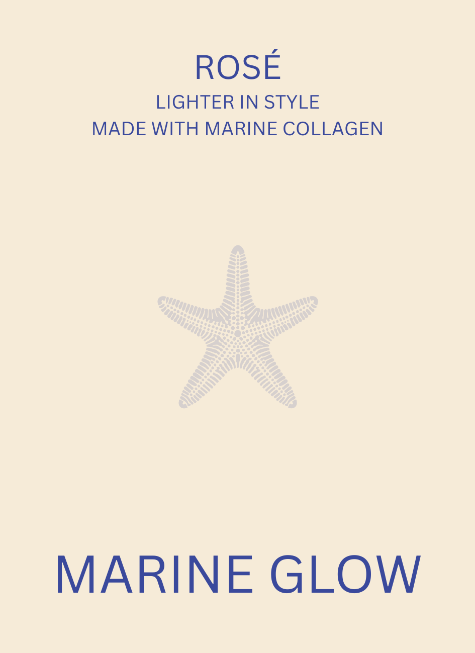 TABC label artwork for Marine Glow Rose