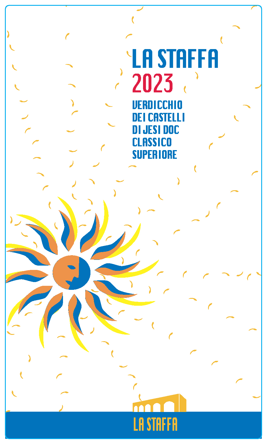 TABC label artwork for La Staffa Verdicchio Castelli Di Jesi
