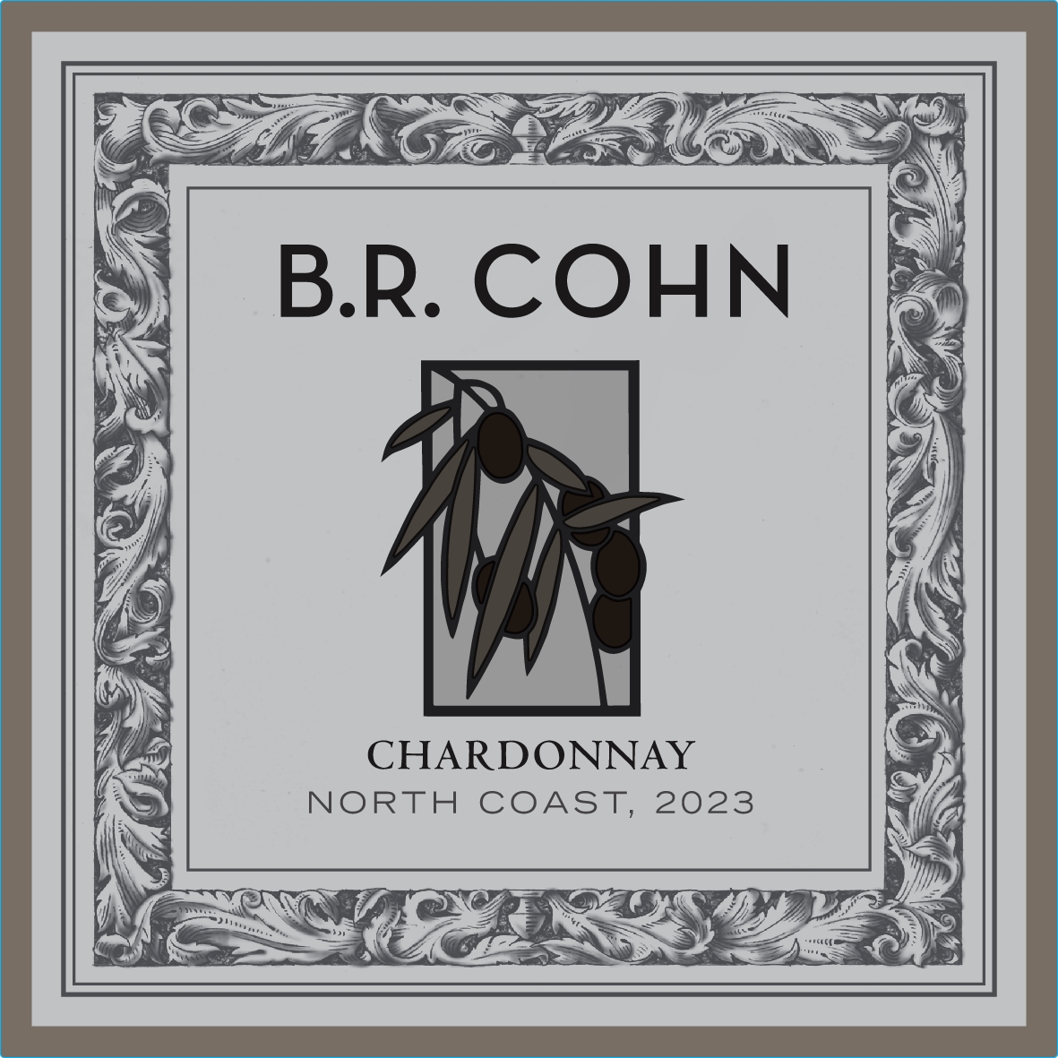 TABC label artwork for B.R. Cohn Silver Label Chardonnay North Coast