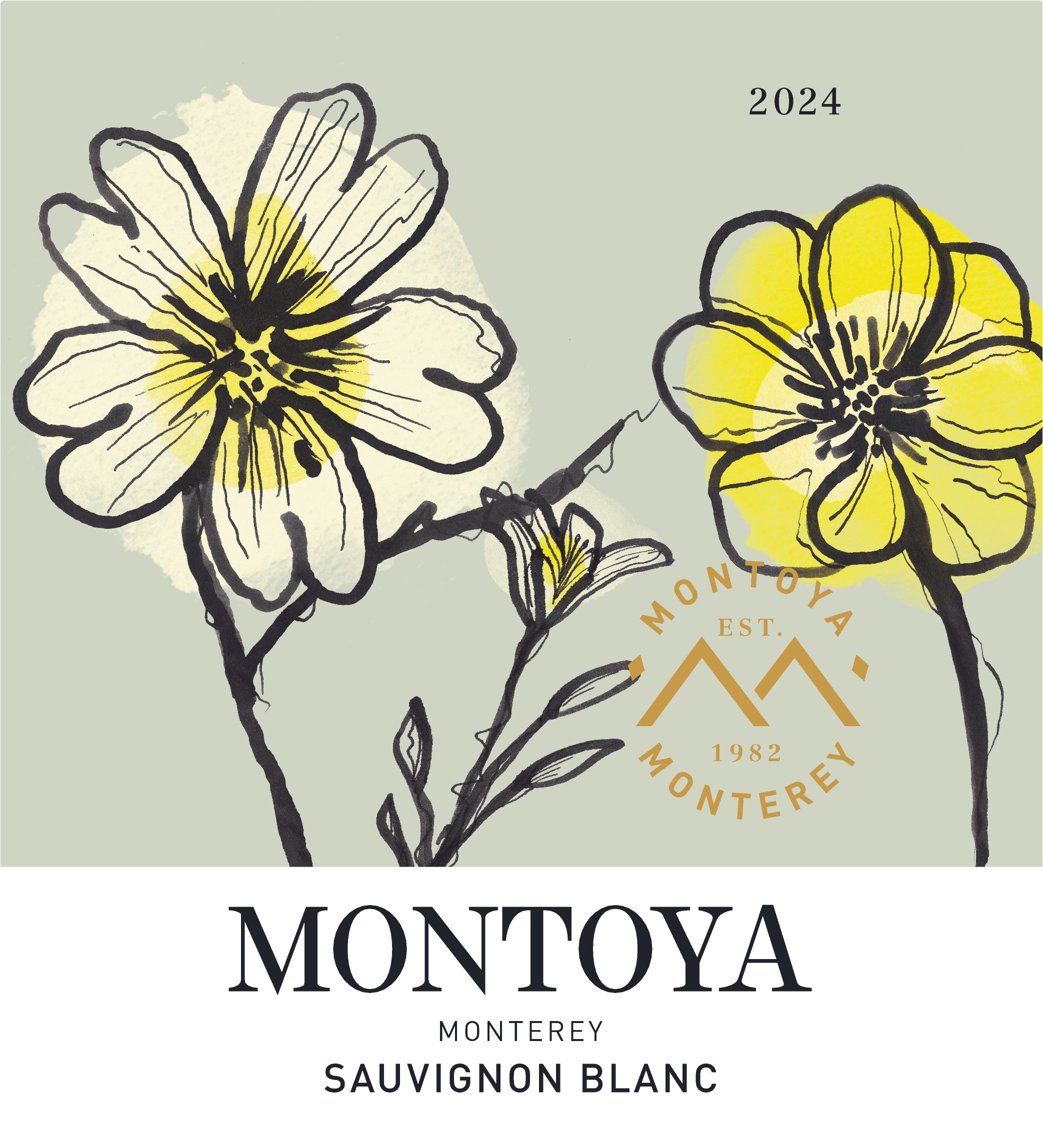 TABC label artwork for MONTOYA SAUVIGNON BLANC, MONTEREY