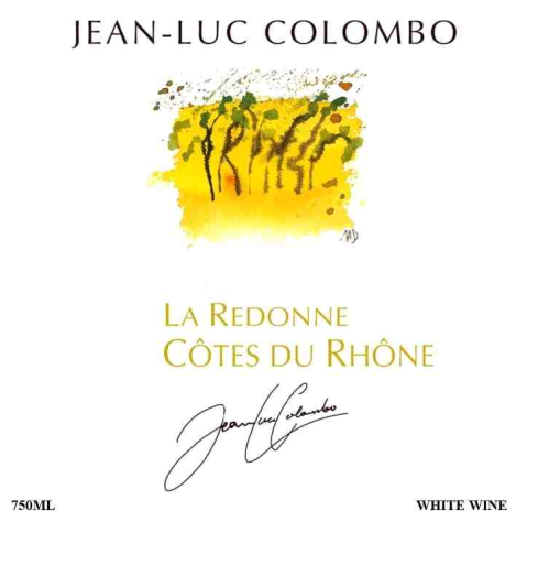 TABC label artwork for JEAN-LUC COLOMBO LA REDONNE