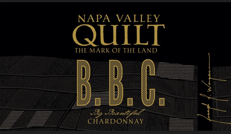 TABC label artwork for Quilt Big Beautiful Chardonnay