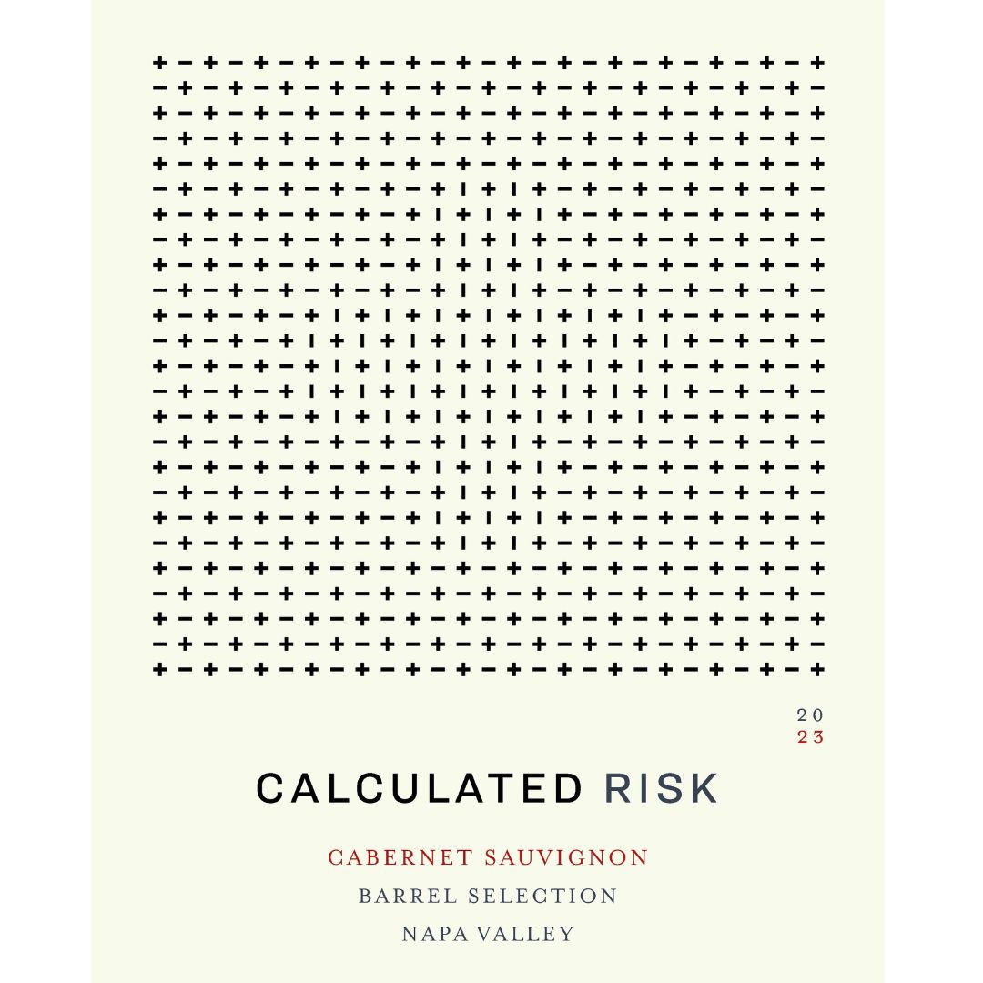 TABC label artwork for Calculated Risk Barrel Select Cabernet Sauvignon