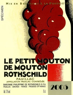 TABC label artwork for LE PETIT MOUTON