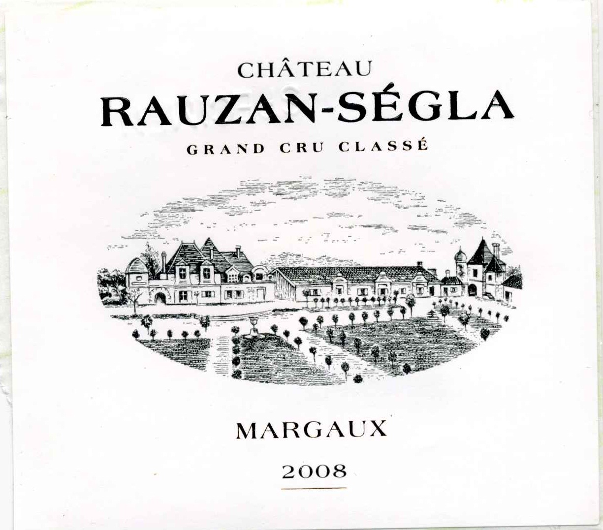 TABC label artwork for Chateau Rauzan Segla