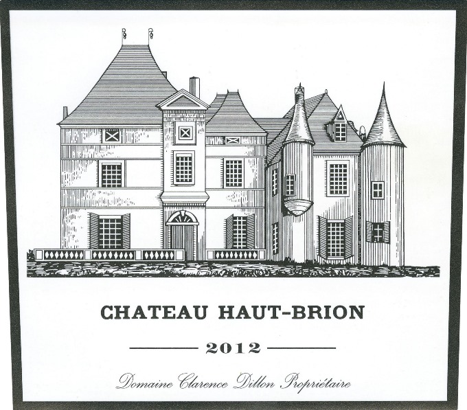 TABC label artwork for Chateau Haut Brion