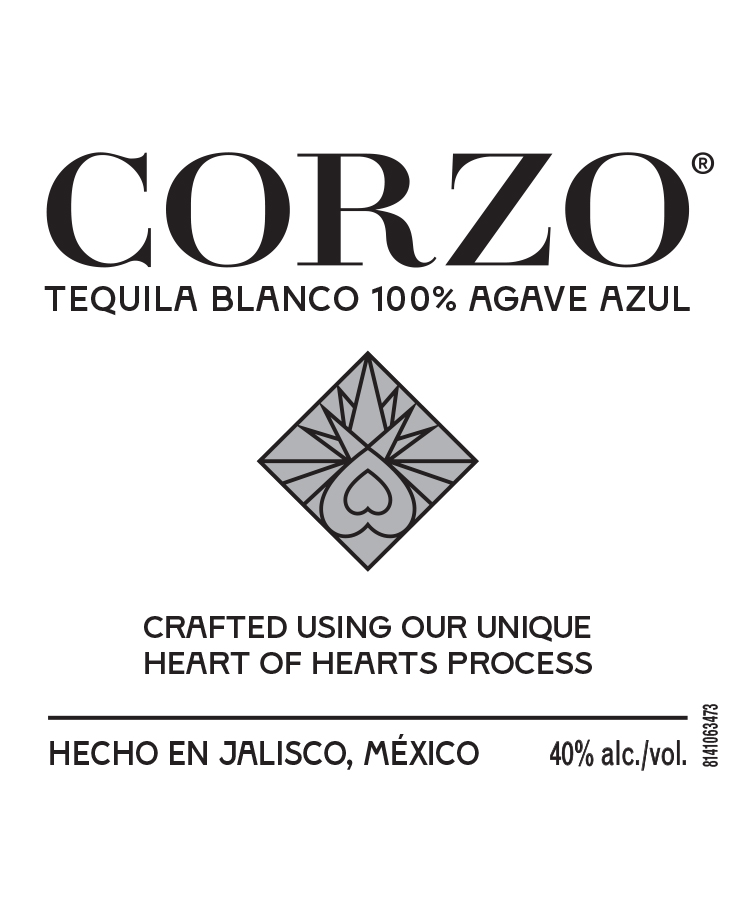TABC label artwork for Corzo Blanco