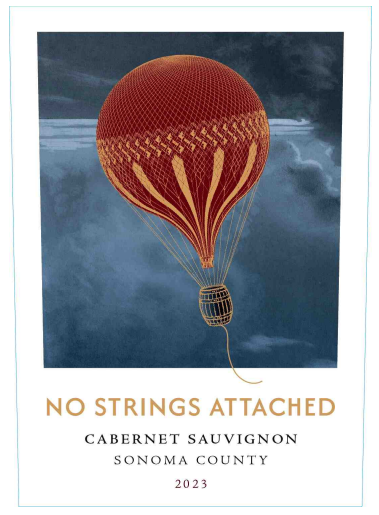 TABC label artwork for NO STRINGS ATTACHED CABERNET SAUVIGNON
