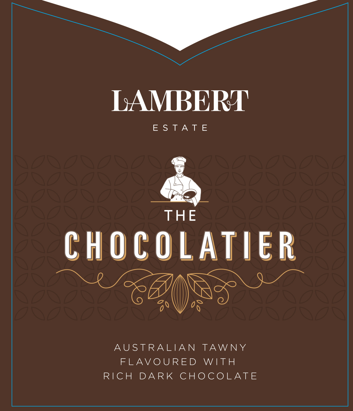 TABC label artwork for LAMBERT ESTATE THE CHOCOLATIER