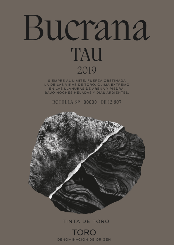 TABC label artwork for BUCRANA TAU TINTA DE TORO