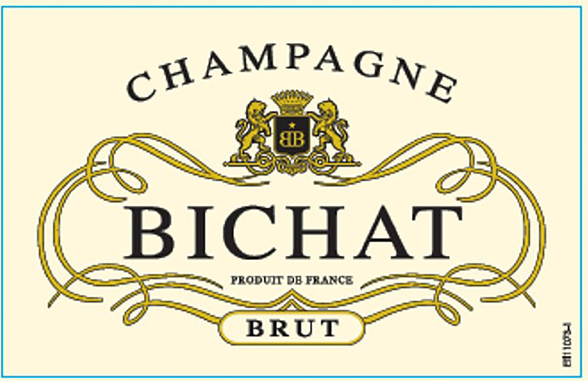 TABC label artwork for Champagne Bichat Brut