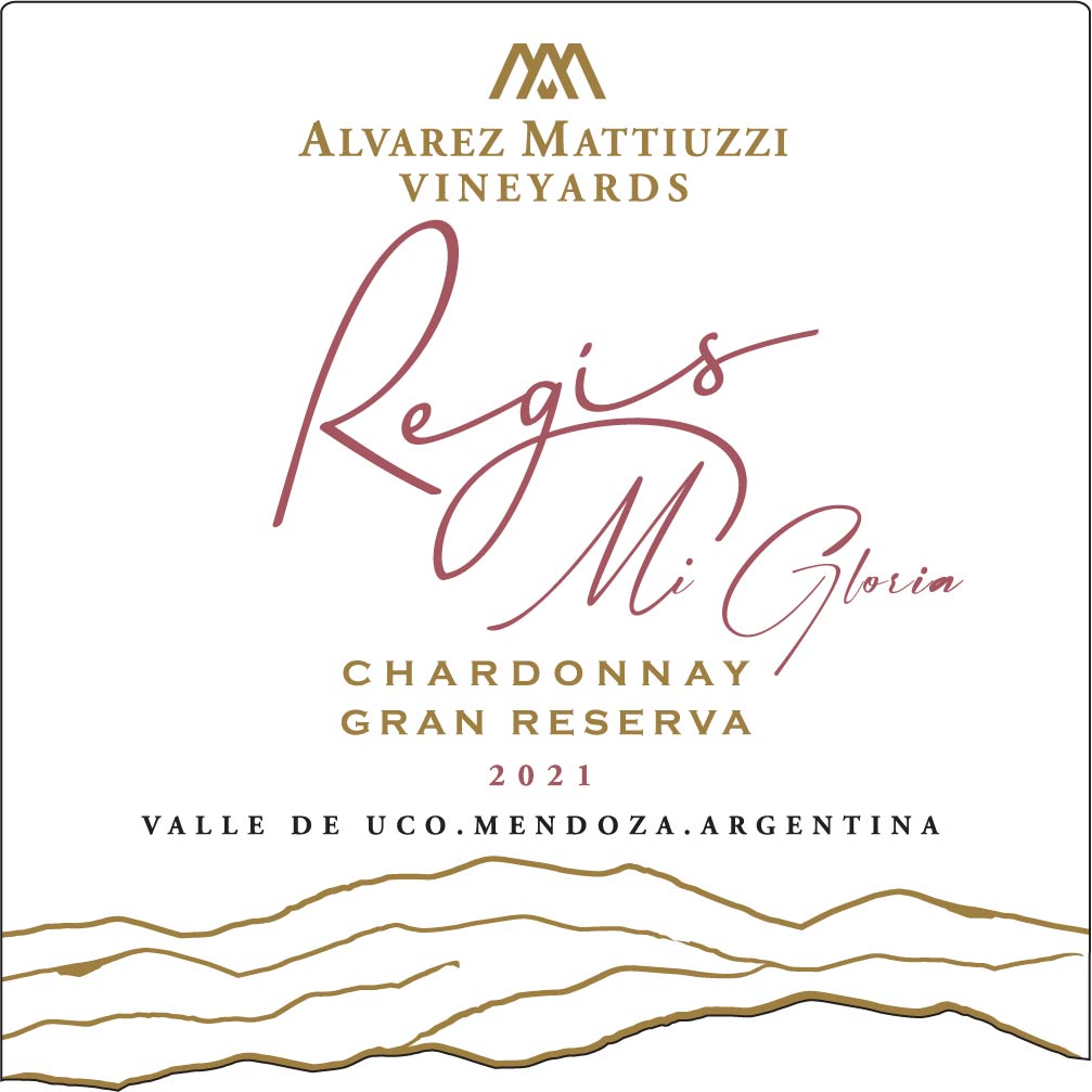 TABC label artwork for Regis Chardonnay Gran Reserva