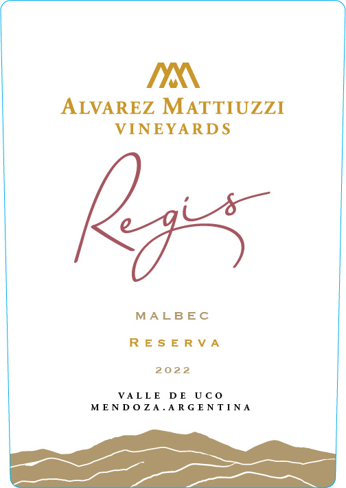 TABC label artwork for REGIS MALBEC