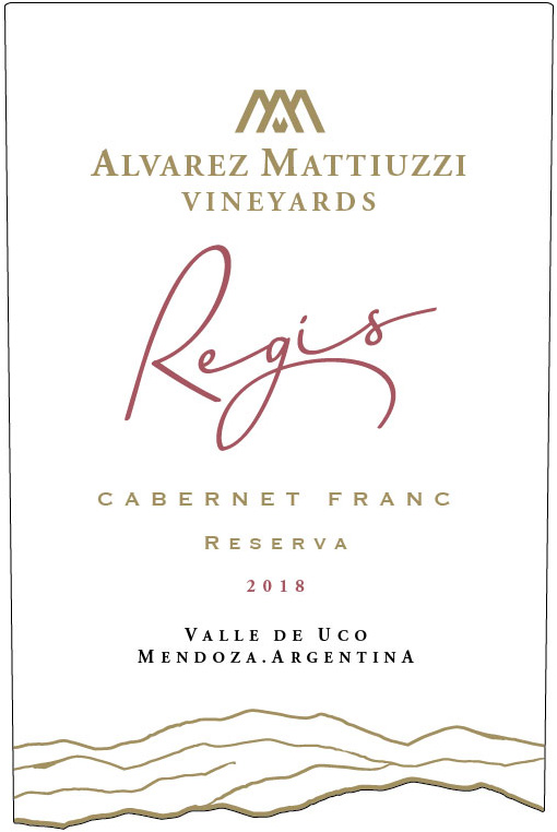TABC label artwork for REGIS CABERNET FRANC