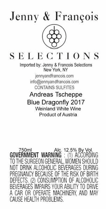 TABC label artwork for Andreas Tscheppe