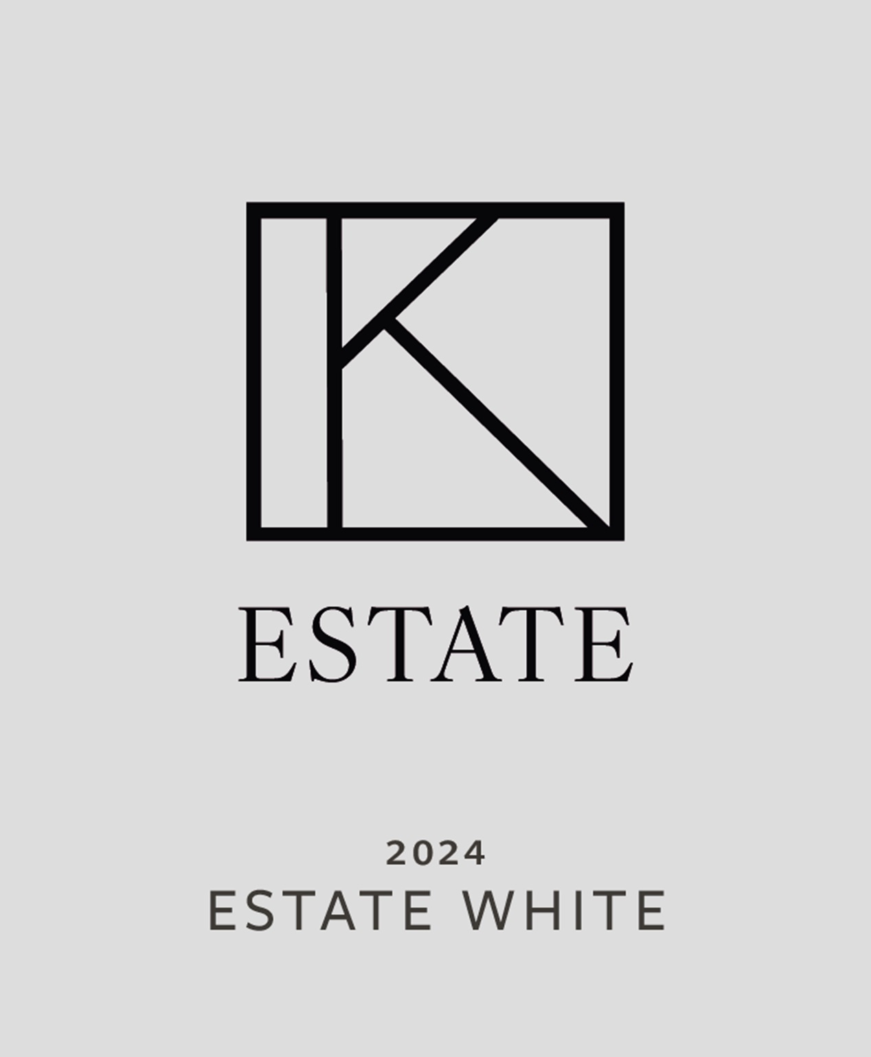 TABC label artwork for 2024 Estate White