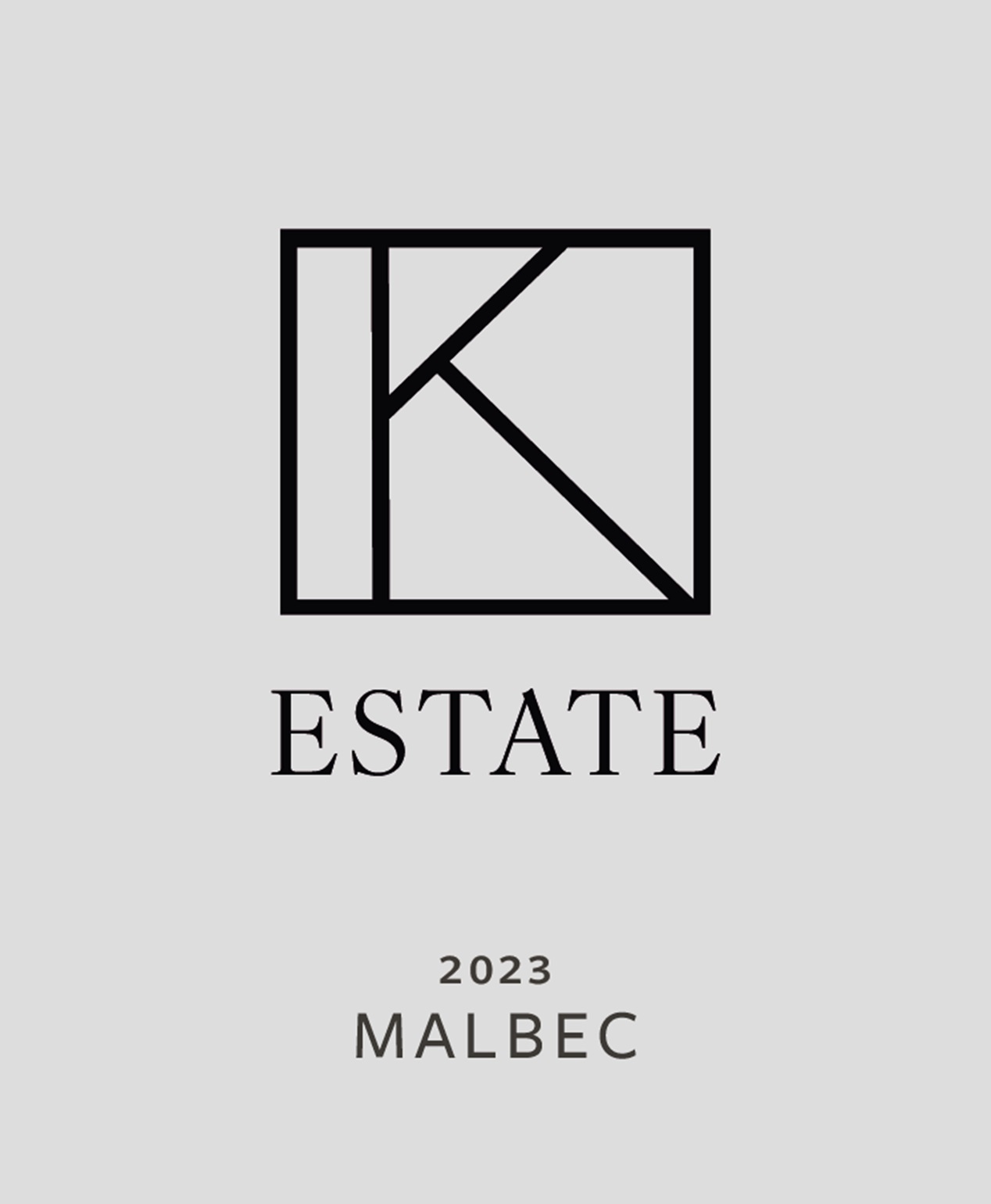 TABC label artwork for 2023 Malbec