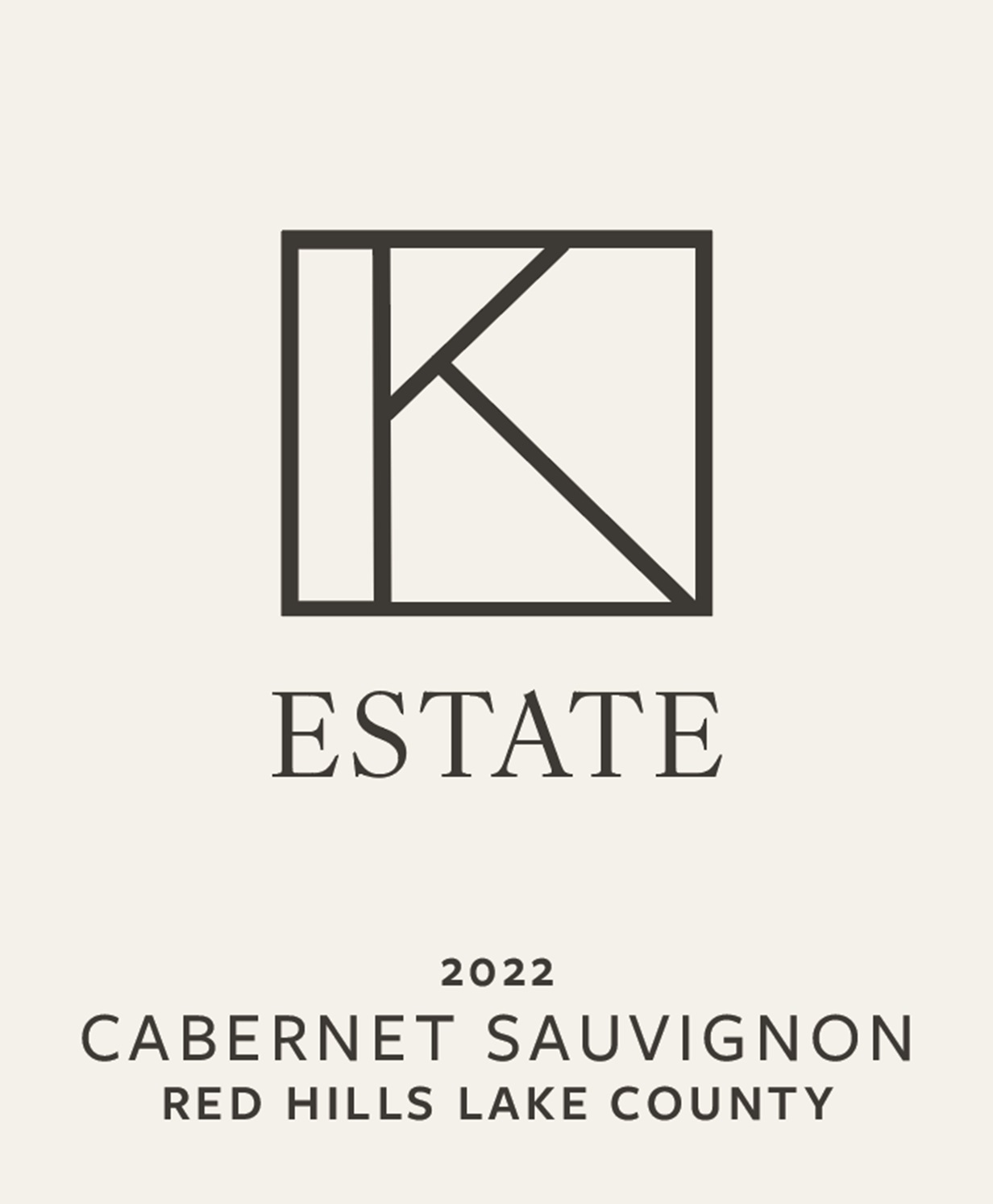 TABC label artwork for 2022 Cabernet Sauvignon Red Hills Lake County