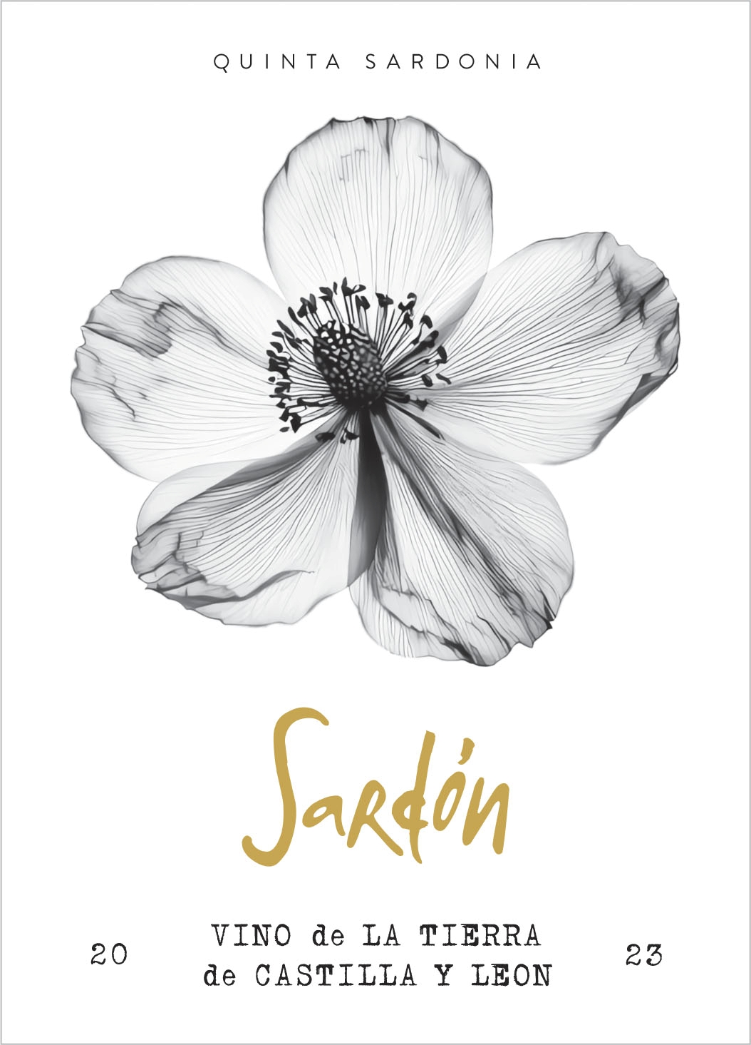 TABC label artwork for Quinta Sardonia Sardon Red Castilla y Leon