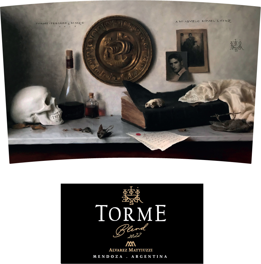 TABC label artwork for Torme Blend Los Chacayes, Valle de Uco