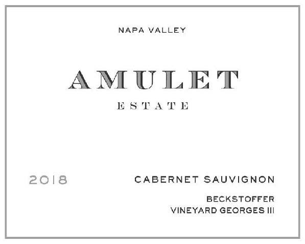 TABC label artwork for AMULET ESTATE VINEYARD GEORGES III CABERNET SAUVIGNON